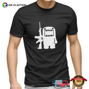 Domo Kun AK47 Gun Arm T-shirt