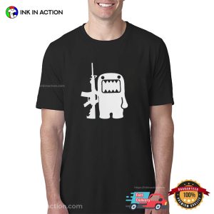 Domo Kun AK47 Gun Arm T-shirt