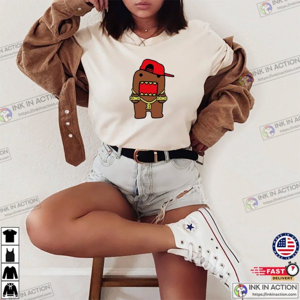 Domo Kun Bling Hip Hop Style T-shirt