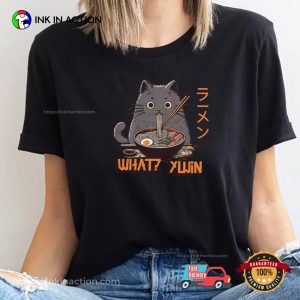 Dull Yujun Ramen Cat Japanese Shirt