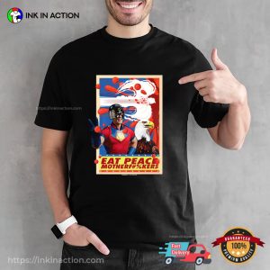 Eat Peace With Eagle Peacemaker John Cena Unisex T Shirt 3