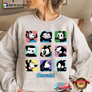 Emotions Oswald The Lucky Rabbit Disneyland T-shirt