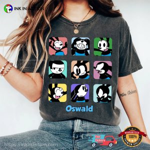 Emotions Oswald The Lucky Rabbit Disneyland T shirt 2