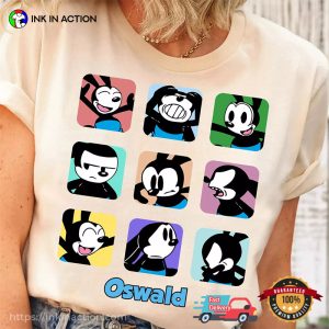 Emotions Oswald The Lucky Rabbit Disneyland T-shirt