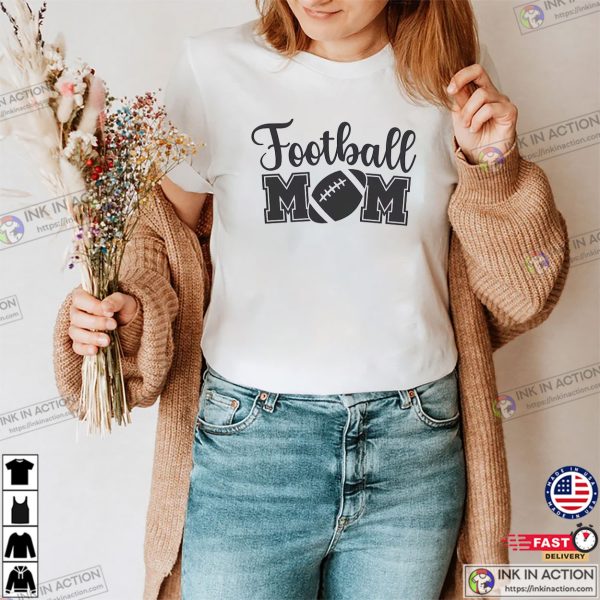 Football Mom Cheer Mom T-shirt