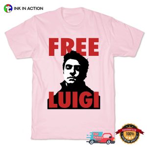 Free Luigi Mangione T Shirt 2