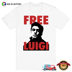 Free Luigi Mangione T Shirt 3