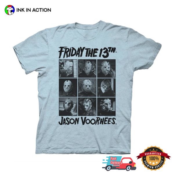 Friday The 13th Jason Voorhees Retro Graphic T-shirt