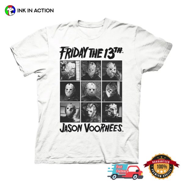 Friday The 13th Jason Voorhees Retro Graphic T-shirt