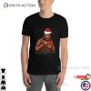 Funny Christmas Bigfoot Santa Sasquatch Yeti T-shirt