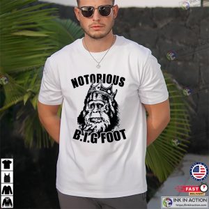 Funny Notorious Bigfoot Unisex Vintage T-shirt