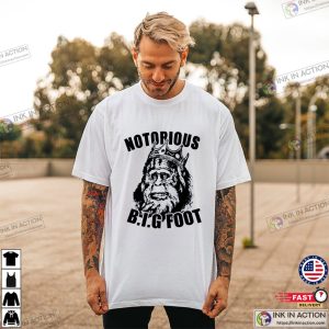 Funny Notorious Bigfoot Unisex Vintage T-shirt