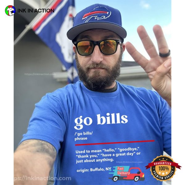 GO BILLS Dictionary Buffalo Bills Unisex T-shirt