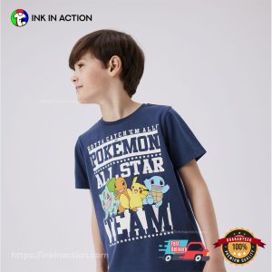 Gotta Catch’em All Pokemon All Star Team Shirt