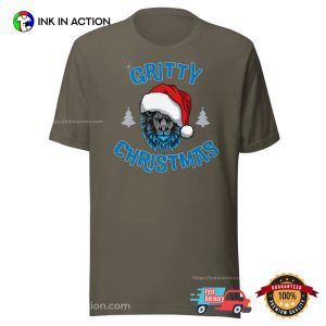 Gritty Christmas Detroit Lions T shirt 2