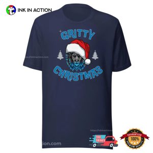 Gritty Christmas Detroit Lions T shirt 3