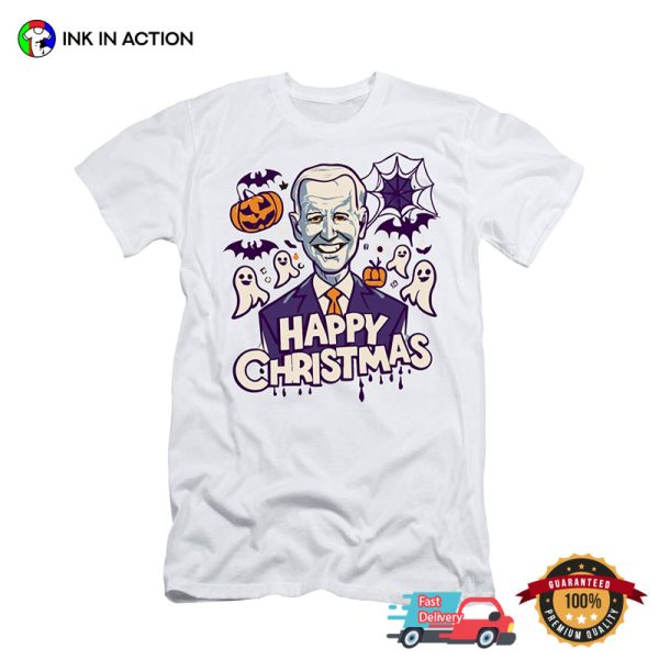 Happy Christmas Joe Biden Halloween T-shirt