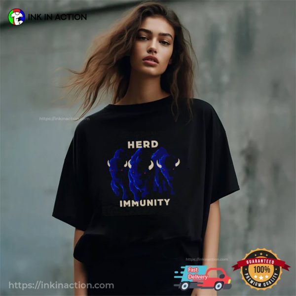 Herd Immunity Tri Blend Unisex T-shirt