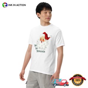 Ho Ho Hungover Vintage Santa Comfort Colors Shirt