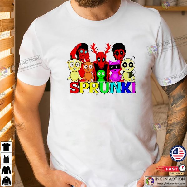 Horror Spranky Beats Music Game T-shirt