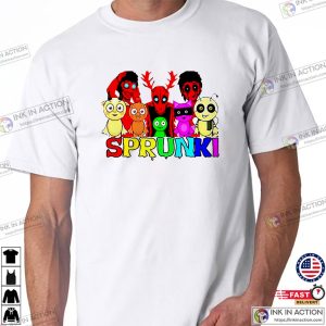 Horror Spranky Beats Music Game T shirt 3