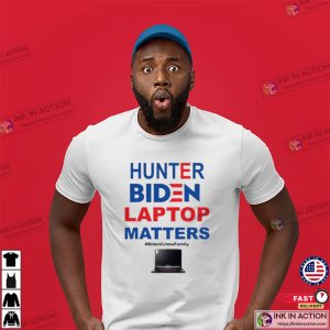 Hunter Biden Laptop Matters Funny Biden Crime Family T Shirt 3