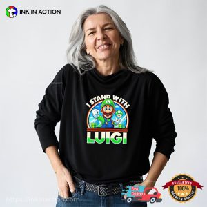 I Stand With Luigi, Free Luigi Mangione T-shirt