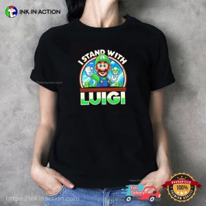 I Stand With Luigi, Free Luigi Mangione T-shirt