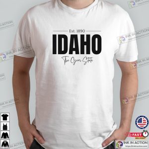 Idaho The Gem State 1890 Unisex T-shirt 3