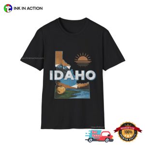 Idaho US State Urban 90s Style T-shirt