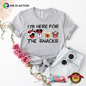 I’m Here For The Snacks Disney Comfort Colors T-shirt