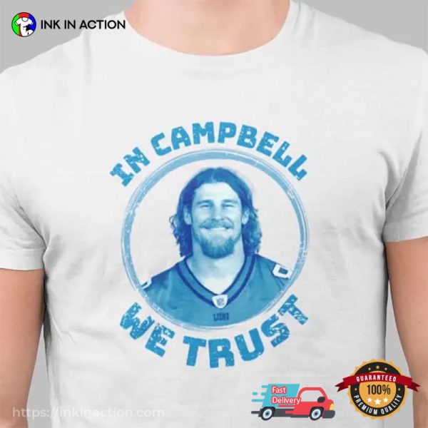 In Campbell We Trust Retro Detroit Grit T-shirt