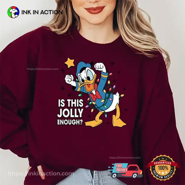 Is This Jolly Enough Christmas Disney T-shirt