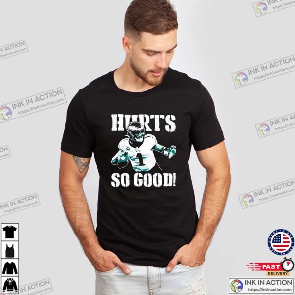 Jalen Hurts No 1 Philadelphia Eagles Tee