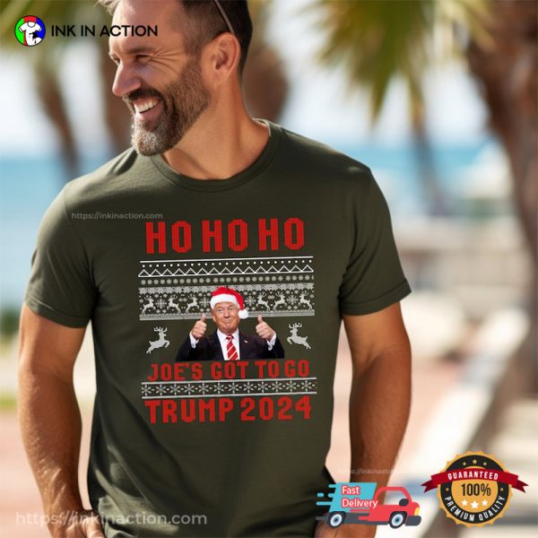 Joe’s Got To Go Funny Christmas Trump 2024 T-shirt