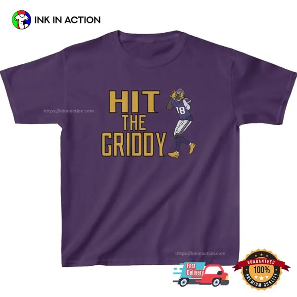 Justin Jefferson Hit The Griddy NFL Shirt