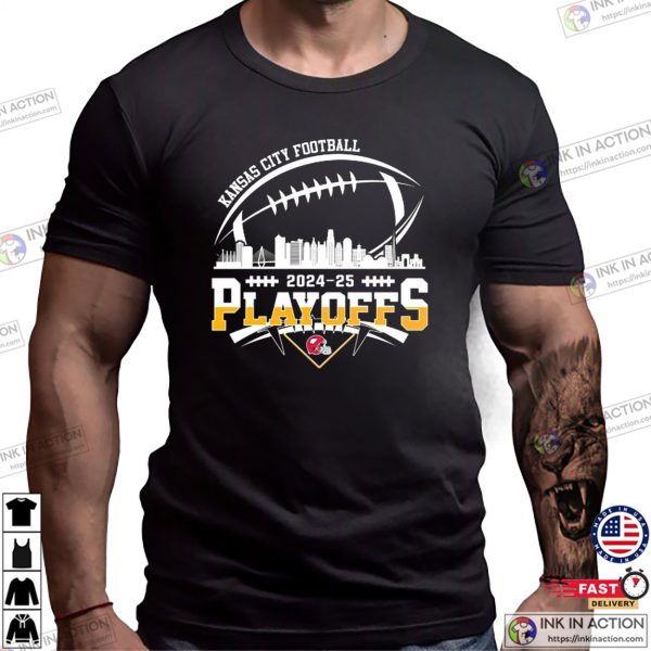 Kansas City Football 2024-25 Playoffs Shirt