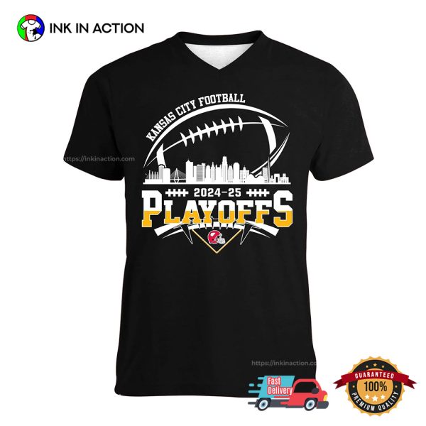 Kansas City Football 2024-25 Playoffs Shirt