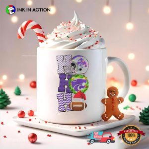 Kansas State Wildcats Football Christmas Game Day Mug