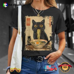 Kawaii Cat Anime T-shirt