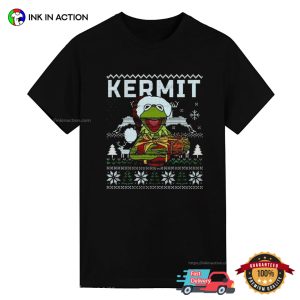 Kermit Christmas Ugly The Muppet Christmas Carol T-shirt