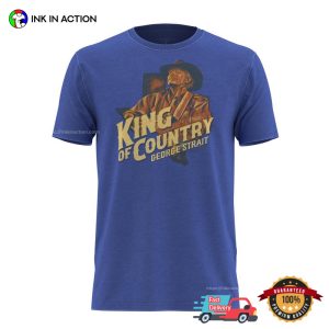 King Of Country Country Vintage George Strait T-shirt