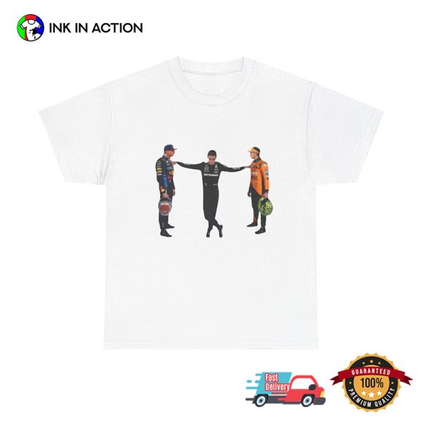 Lando Norris Max Verstappen Funny F1 Meme T-shirt