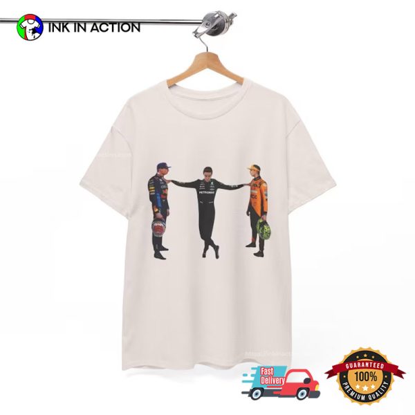 Lando Norris Max Verstappen Funny F1 Meme T-shirt