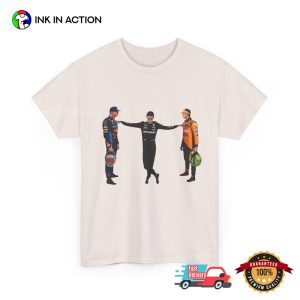 Lando Norris Max Verstappen Funny F1 Meme T shirt 4