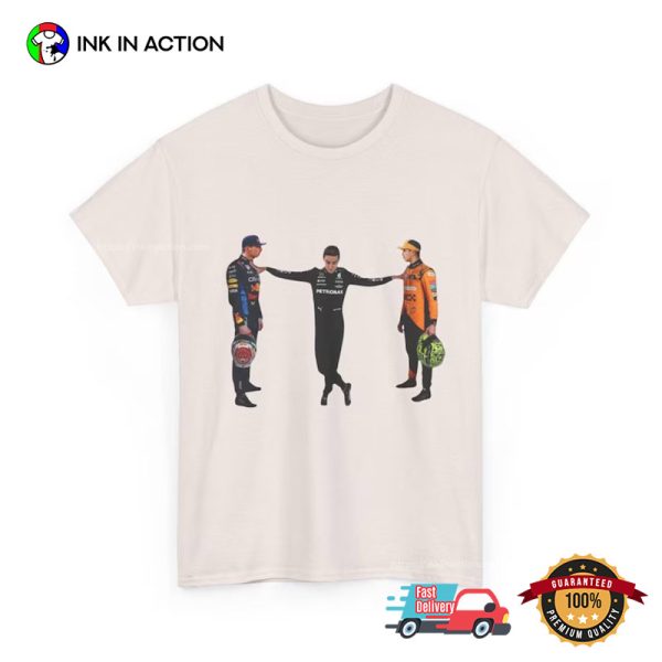 Lando Norris Max Verstappen Funny F1 Meme T-shirt