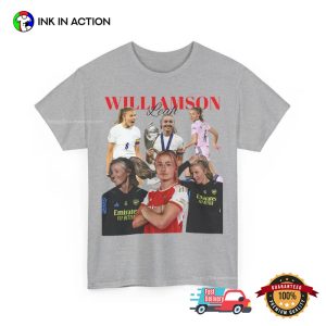 Leah WILLIAMSON Arsenal Soccer Portrait T-shirt