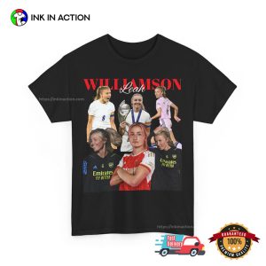 Leah WILLIAMSON Arsenal Soccer Portrait T shirt 4