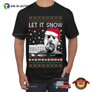 Let It Snow Biden Hunter Christmas Shirt