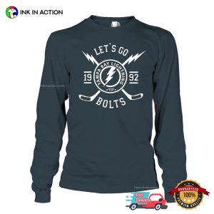 Let’s Go Bolts Tampa Bay Lightning 1992 T-shirt